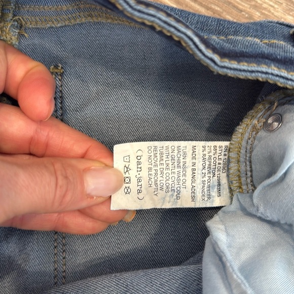 ban•jara flare bell bottom jeans size 5/26 - Picture 4 of 5